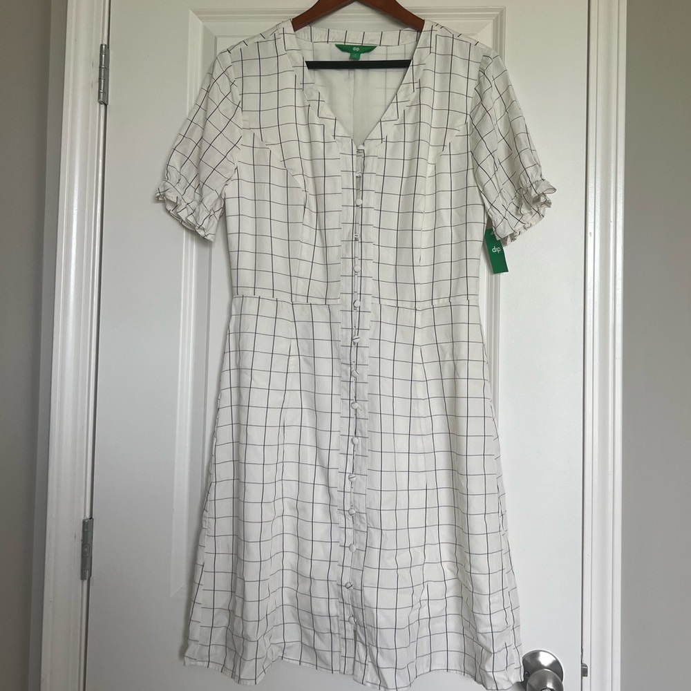dip Striped Dress